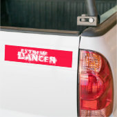 Extreme Dancer Whire Bumpersticker (Op Truck)