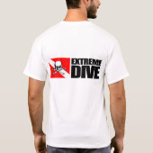 Extreme duik (schedel) t-shirt (Achterkant)