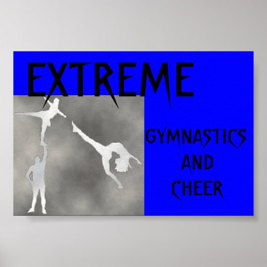 EXTREME GYMNASTICA EN CHEER POSTER (Voorkant)