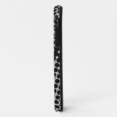 Extreme halve toon - zwart op witte iPhone draagta Case-Mate iPhone Case (Achterkant/links)