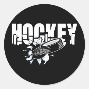 Extreme Hockey Ronde Sticker