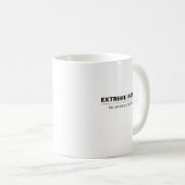 Extreme Ironer Mug No Wrinkles No Fear Coffee Cup (Devant droit)