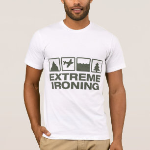 Extreme Ironing Lineup AA T-shirt