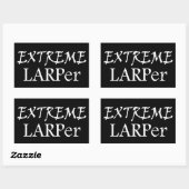 Extreme Larper Rechthoekige Sticker (Vel)