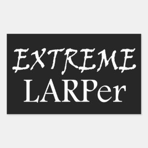 Extreme Larper Rechthoekige Sticker