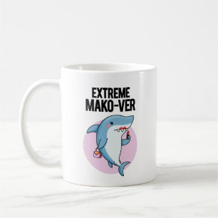 Extreme Mako-ver Grappige Mako Shark Pun Koffiemok