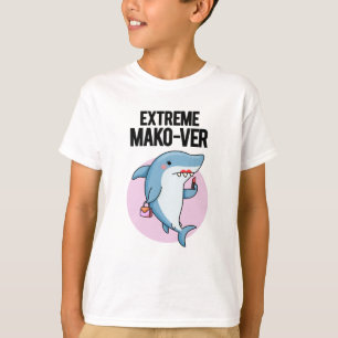 Extreme Mako-ver Grappige Mako Shark Pun T-shirt