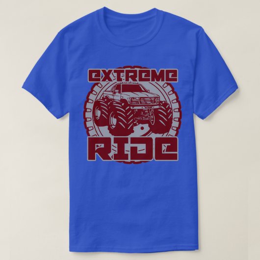 Extreme monstertruck t-shirt (Design voorkant)