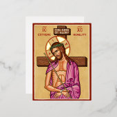 Extreme Nederigheid Folie Feestdagen Briefkaart (Voorkant / Achterkant)