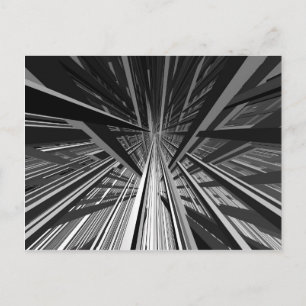 Extreme perspectieven briefkaart