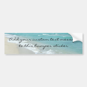 Extreme relaxatie Beach Uitzicht White Sand Bumpersticker