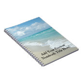 Extreme relaxatie Beach Uitzicht White Sand Notitieboek (Rechterzijde)