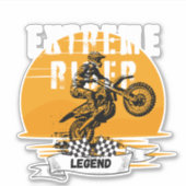 Extreme rider legende sticker (Voorkant)