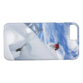 Extreme Ski Case-Mate iPhone Case (Achterkant (Horizontaal))