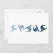 Extreme Snowboarding Briefkaart (Voorkant / Achterkant)