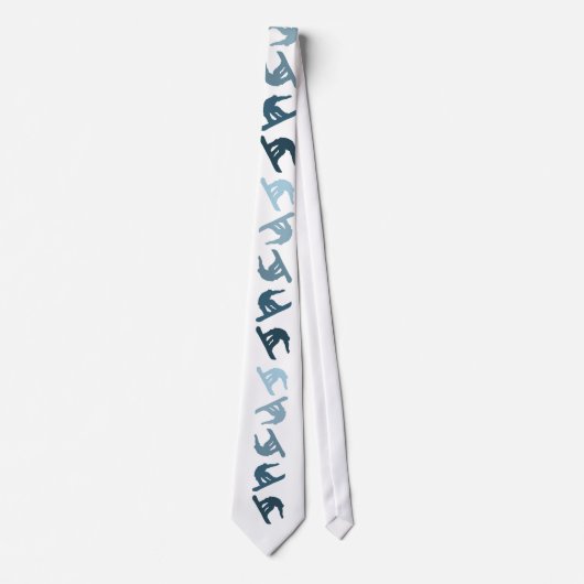 Extreme Snowboarding Stropdas (Voorkant)