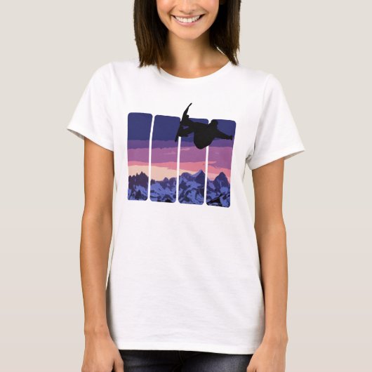 Extreme Snowboarding T-shirt (Voorkant)