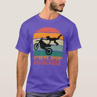 EXTREME SPORT MOTOCROSS grappig T-shirt