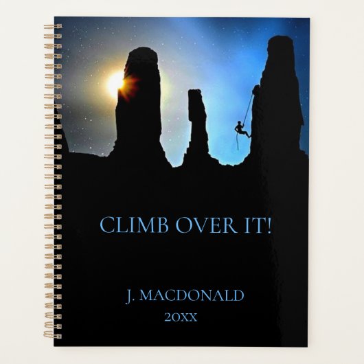 Extreme Sport Mountaineer Planner (Voorkant)