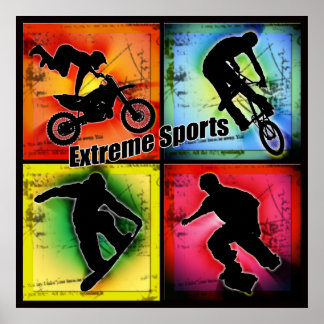 Extreme sport poster