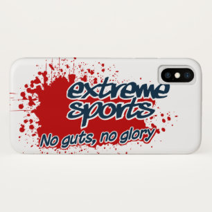 Extreme Sporttelefoongevallen iPhone X Hoesje