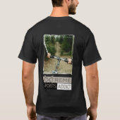 Extreme sportverslaafde, berggingfiets t-shirt (Achterkant)