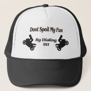 Extreme stunts spuilen mijn geweer trucker pet