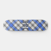 Extreme Tartan Clan Hannay Monogram Skateboard (Horizontaal)