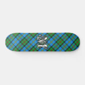 Extreme Tartan Clan MacLeod van Harris Monogram Skateboard (Horizontaal)