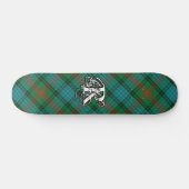 Extreme Tartan Clan Ross Monogram Skateboard (Horizontaal)