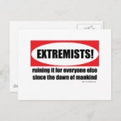 Extreme Uitzichten Briefkaart (Voorkant / Achterkant)