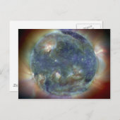 Extreme Ultraviolet Sun NASA Briefkaart (Voorkant / Achterkant)