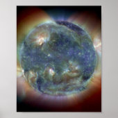 Extreme Ultraviolet Sun NASA Poster (Voorkant)