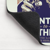 Extrémité de Jefferson le tapis de souris de Fed (Coin)