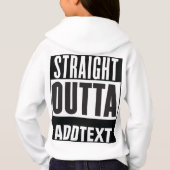 Extrémité droite ajoutez votre texte (Dos)