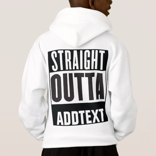 Extrémité droite ajoutez votre texte (Dos)