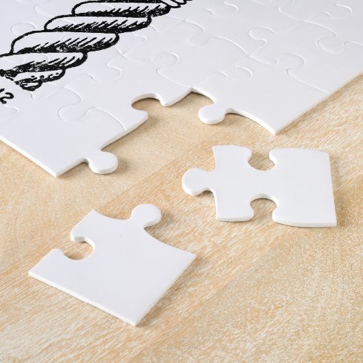 Extrémité D'Un Puzzle De Corde (Côté)