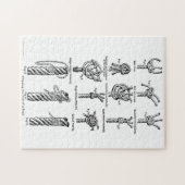 Extrémité D'Un Puzzle De Corde (Horizontal)