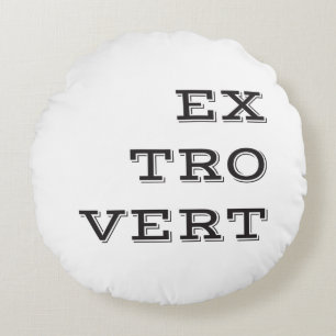 Extrovert Round Pillow Rond Kussen