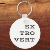 Extrovert-Sleutelhanger Sleutelhanger (Voorkant)
