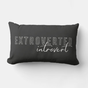 Extroverte Introvert Personality Funny Kussen