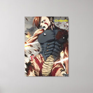 Exuberant Creepy, Crawly Wall Canvas Afdruk