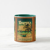 Exuma Bahamas  Beach Souvenirs Mok (Midden)