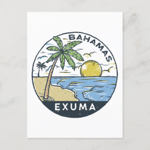 Exuma Bahamas  Briefkaart