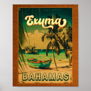 Exuma Bahama's -  winkelwandelaars Poster