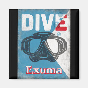 Exuma  scuba duikmasker magneet