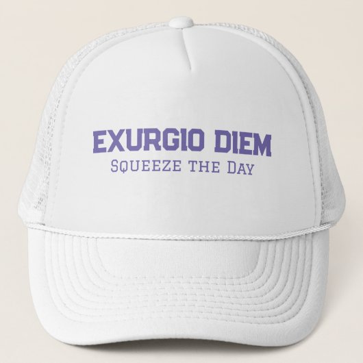 Exurgio Diem Trucker Pet (knijp de dag) (Voorkant)