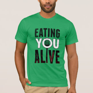 EYA-logo — Bemanningsnek T-Shirt