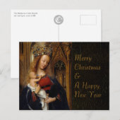 Eyck Madonna in de Kerk CC0297 Kerstmis Briefkaart (Voorkant / Achterkant)