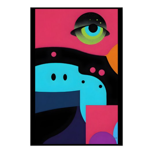 Eye Accept Radical Acceptance Perfect Poster (Voorkant)